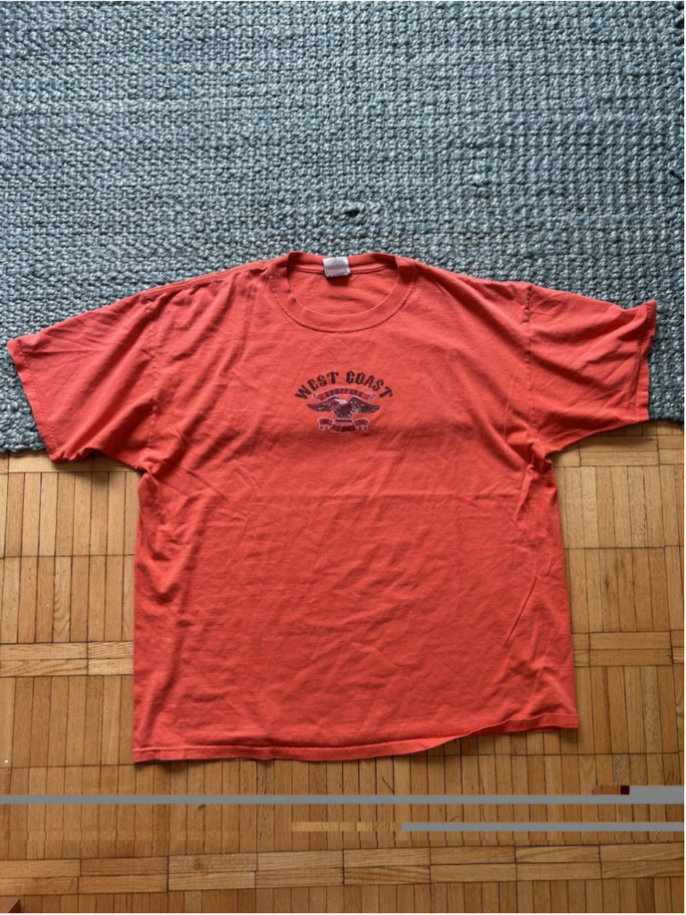 Vintage West Coast Choppers T-Shirt Size Medium Y2K Jesse James Cross Logo Rare